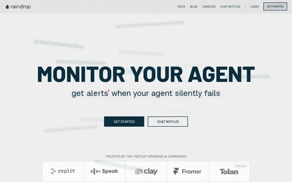 Triage official website and landing page preview