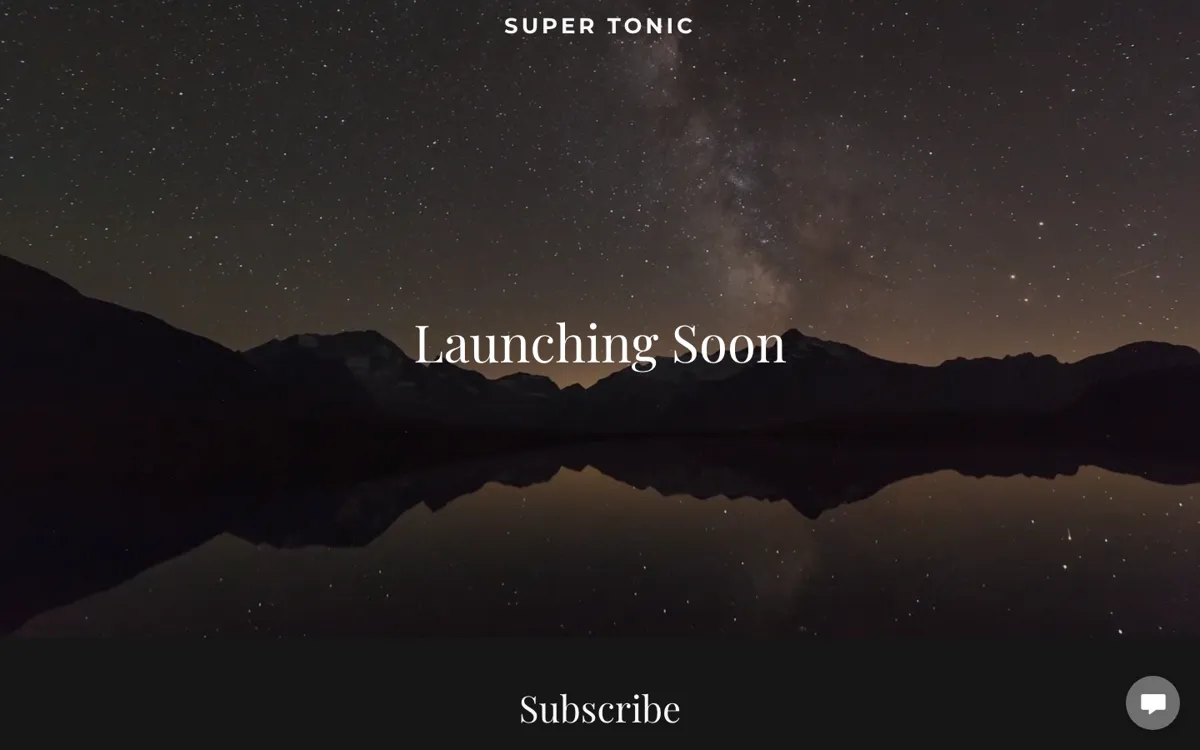 Supertonic official website and landing page preview